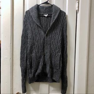 Merona chunky cozy gray sweater size m